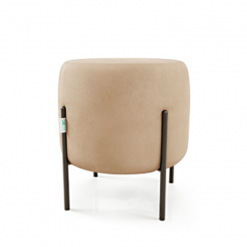 Маленькая радость Пуф круглый на ножках, бежевый