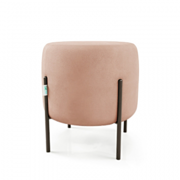 Маленькая радость Пуф круглый на ножках, розовый