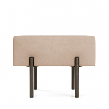 Маленькая радость Пуф прямоугольный на ножках, бежевый