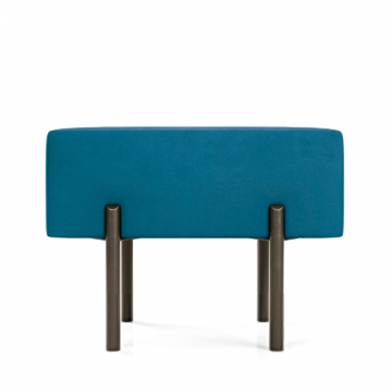 Маленькая радость Пуф прямоугольный на ножках, синий