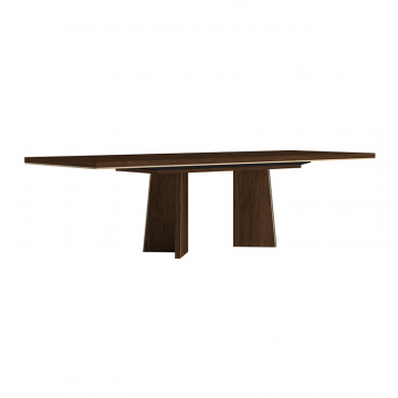 Стол обеденный EVA 250, деревянный, отделка орех