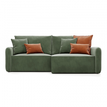 ПОРТЛЕНД Диван угловой зеленый
