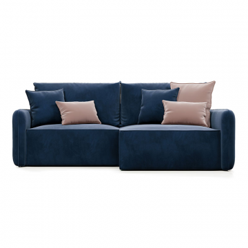 ПОРТЛЕНД Диван угловой синий