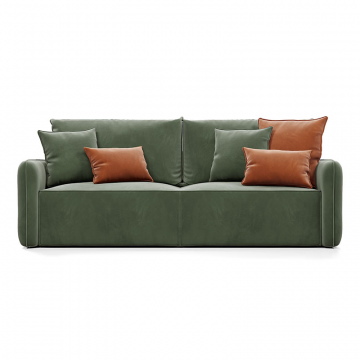 ПОРТЛЕНД Диван прямой зеленый