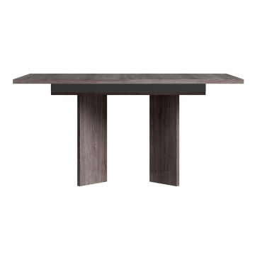 Стол обеденный VIOLA, раскладной, деревянный (150х90 см + 1 вставка 45 см), отделка вяз