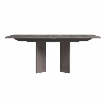 Стол обеденный VIOLA, раскладной, деревянный (180 см + 1 вставка 45 см), отделка вяз