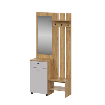 Мини-прихожая Тоскана, Дуб золотой, Нео