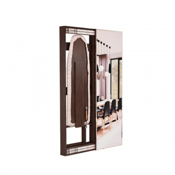 Гладильная доска Смарт с зеркалом, венге