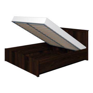 Кровать с подъемным механизмом Sherlock 41.2 180х200, орех