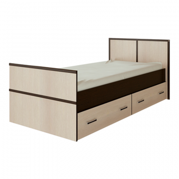 Детская кровать с реечным настилом Сакура LIGHT 90х200