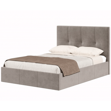 Кровать с подъёмным механизмом 1600 Марсель пепел