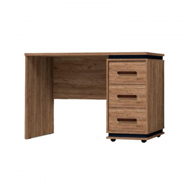 Стол письменный Nature 84, дуб табачный крафт/черный