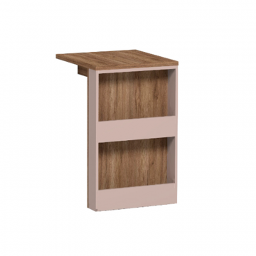 Стол приставной угловой Nature 86, дуб табачный