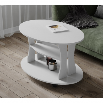 Столик журнальный Консул-1, белый