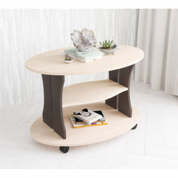 Столик журнальный Консул-1, дуб молочный