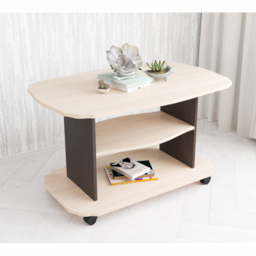 Столик журнальный Консул-2, дуб молочный