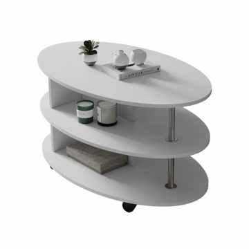 Столик журнальный Консул-4, белый