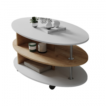 Столик журнальный Консул-4, дуб крафт