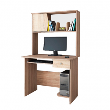 Стол компьютерный Грета-4, ясень шимо