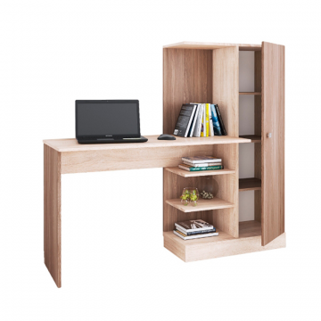 Стол компьютерный Квартет-6, ясень шимо