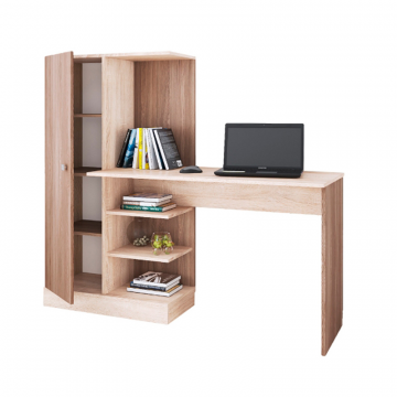 Стол компьютерный Квартет-6, ясень шимо