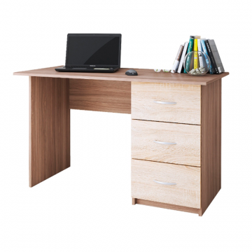 Стол письменный Сити-1, ясень шимо