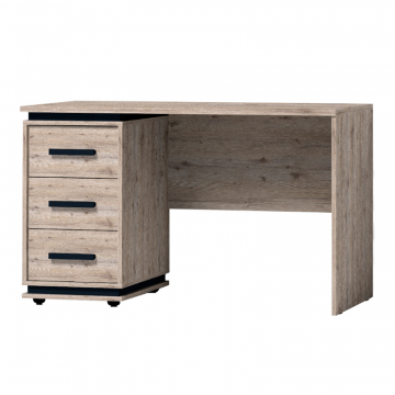 Стол письменный Nature 84, гаскон пайн/черный