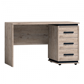 Стол письменный Nature 84, гаскон пайн/черный