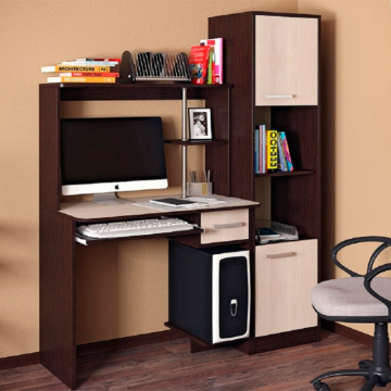 Стол компьютерный с пеналом Дебют