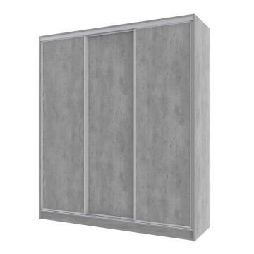 Шкаф-купе трехдверный 2000 Домашний Atelier светлый