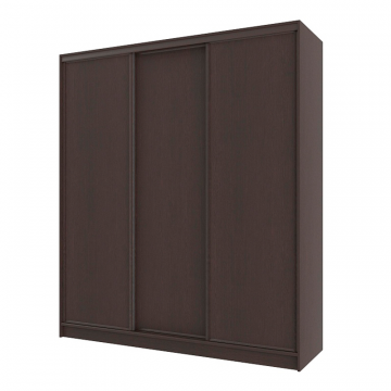 Шкаф-купе трехдверный 2000 Домашний Венге