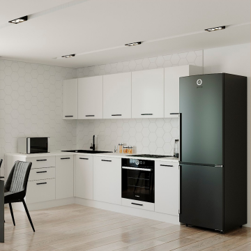 Кухонный гарнитур Жемчуг 2600х1600мм угловой