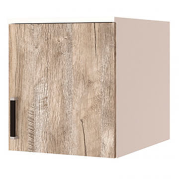 Антресоль для пенала Лагуна, белый/дуб юкон