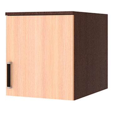 Антресоль для пенала Лагуна, венге/дуб молочный