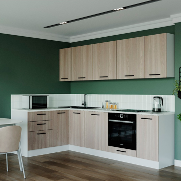 Кухонный гарнитур Шимо 2600х1600мм угловой