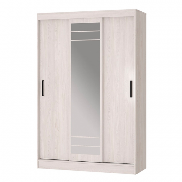 Шкаф-купе Тео ШКК-02, ясень белый
