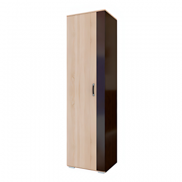 Оскар-18 Шкаф платяной (Дуб Сонома/Венге)