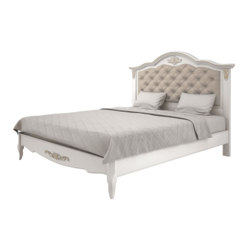 Кровать с мягким изголовьем 160*200 