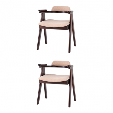 Комплект стульев обеденных OLAV бежевый 2 шт.