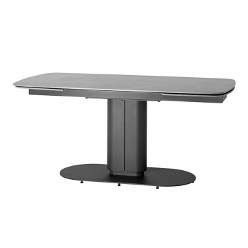 Стол обеденный Глория раскладной 170-250*90 керамика серая