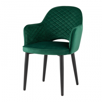 Комплект стульев Венера диамант велюр изумрудный 2 шт