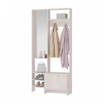 Прихожая Тео ПР-01, ясень белый