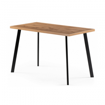 Тринити Лофт 120x80x75 25 мм дуб вотан / черный матовый