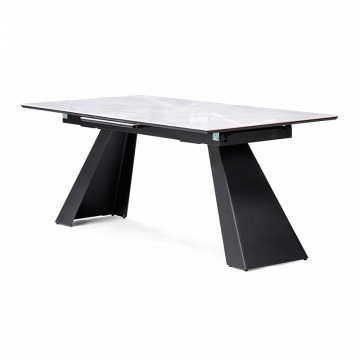 Керамический стол Стиг 180(230)х90х77 carla larkin / черный