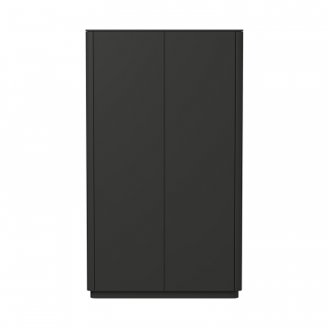 Шкаф Tammi 2-х створчатый (черный)