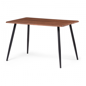 Стол Кангас 120х80х77 орех кантри / черный