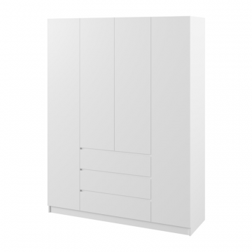 Шкаф Мадера ЛДСП белый