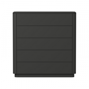 Комод Tammi 5 ящиков ширина 100 см (черный)