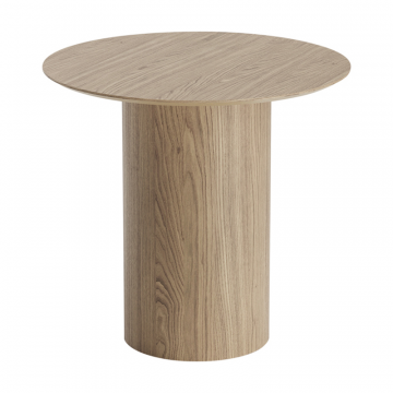 Стол обеденный Type D 80 см основание D 39 см (натуральный дуб)