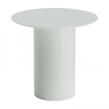 Стол обеденный Type D 80 см основание D 39 см (белый)